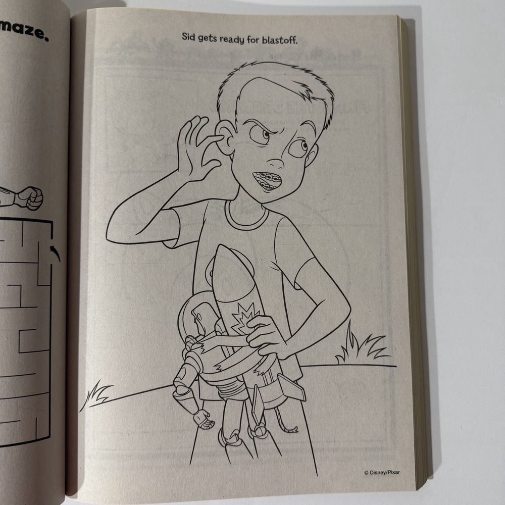 Disney‎ Toy Story 288 Coloring Activity And Coloring Pages Toy's Holiday Adven - Picture 5 of 14